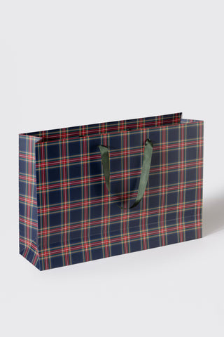 Desenli Karton Çanta