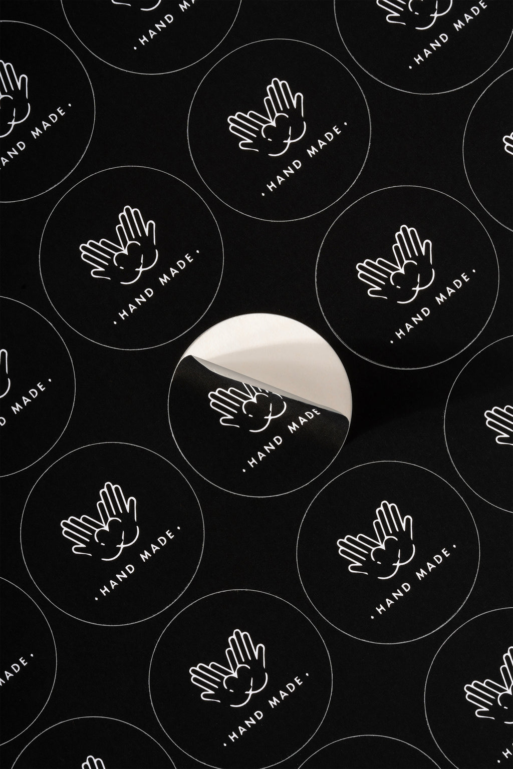 100 Adet 3x3 Cm Handmade Sticker – Miligram Paper