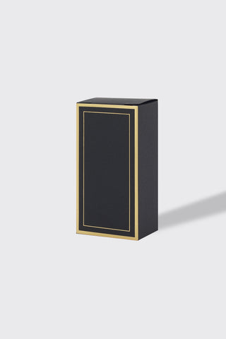 6x4.3x12 cm 50 ml Siyah Karton Parfüm Kutusu