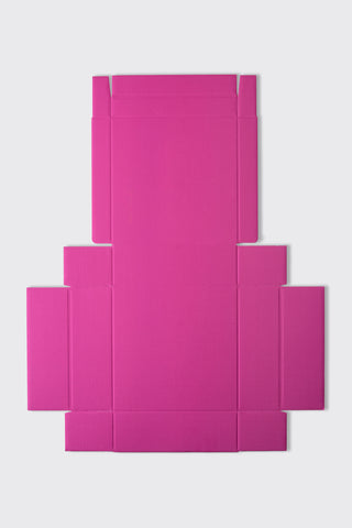 25.5x25.5x8.5 cm Pembe Kargo Kutusu