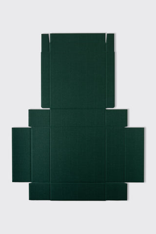 25.5x25.5x8.5 cm Yeşil Kargo Kutusu