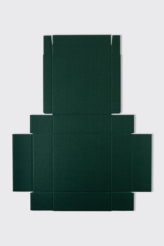25.5x25.5x8.5 cm Yeşil Kargo Kutusu