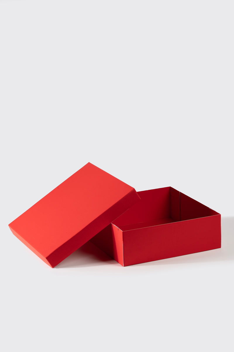 34x34x11.2 cm Kırmızı Kargo Kutusu