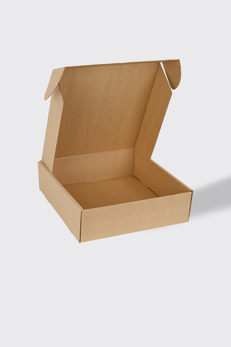 30x30x9 cm Kraft Kargo Kutusu Kendinden Kapaklı