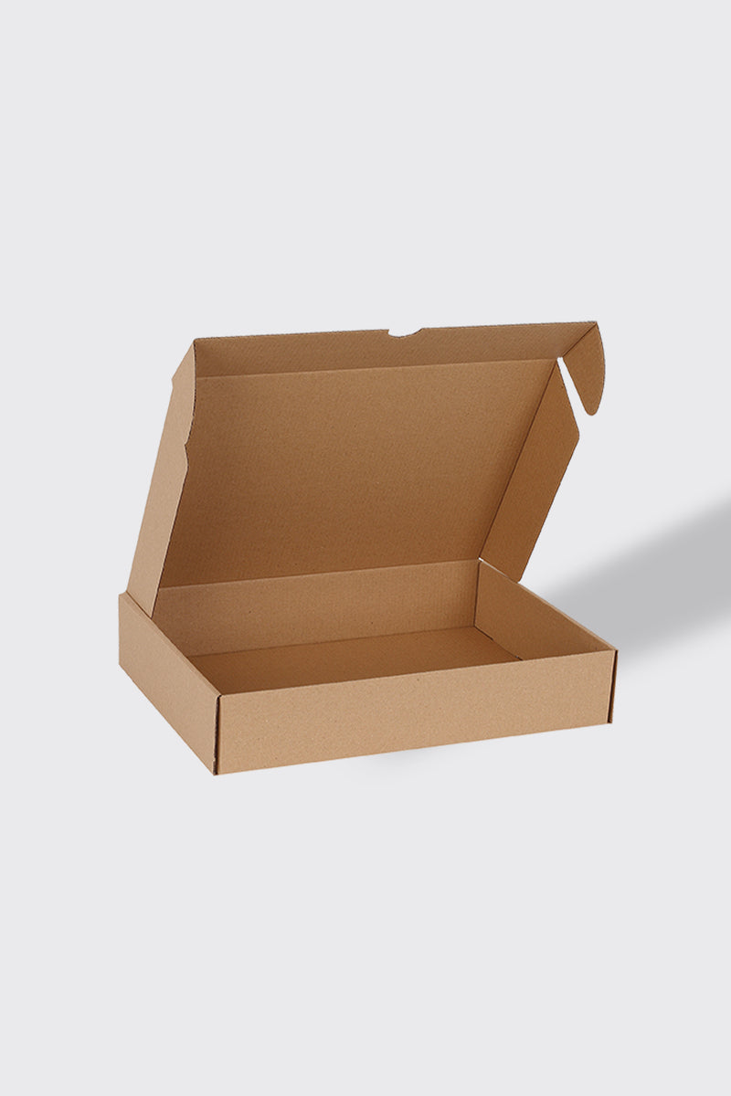 31x22x6 cm Kraft Kargo Kutusu Kendinden Kapaklı