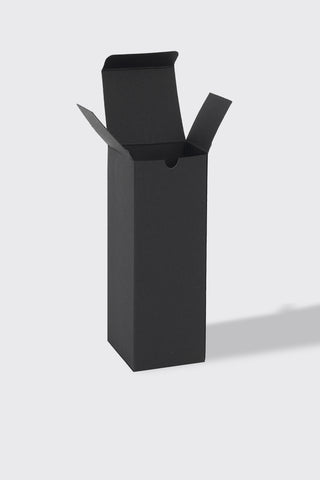 5.5x5.5x12 cm 50 ml Siyah Karton Parfüm Kutusu