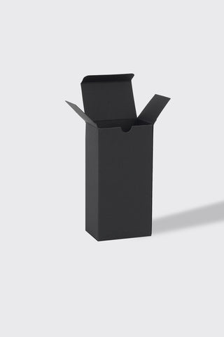 6x4.3x12 cm 50 ml Siyah Karton Parfüm Kutusu