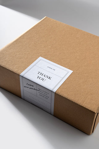 Beyaz Emniyet Sticker'ı Küçük Boy 50 Adet No:2