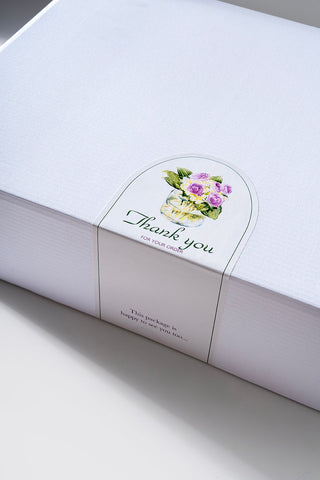 Emniyet Sticker'ı Büyük Çiçek 50 Adet No:10