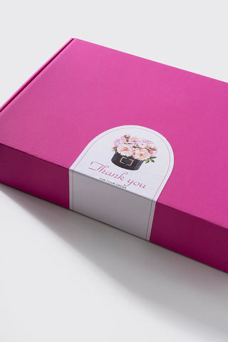 Emniyet Sticker'ı Büyük Çiçek 50 Adet No:8