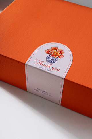 Emniyet Sticker'ı Büyük Çiçek 50 Adet No:9