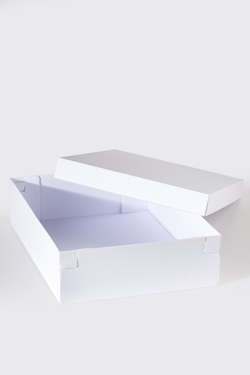 30x40x10 cm Beyaz Kargo Kutusu
